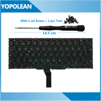 

New Sweden Swedish Keyboard For Macbook Air 11" A1465 A1370 2011-2015 Years