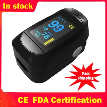 

Oximeter Household Digital Fingertip Pulse Oximeter Blood Oxygen Saturation Meter Finger SPO2 /PR /PIMonitor Health Care CE FDA