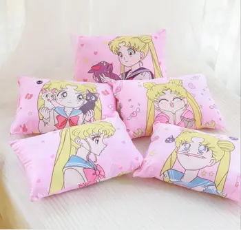

Cute Plush Toy Cartoon Sailor Moon Luna Cat Soft Pillowcase Birthday Christmas Gift #1983