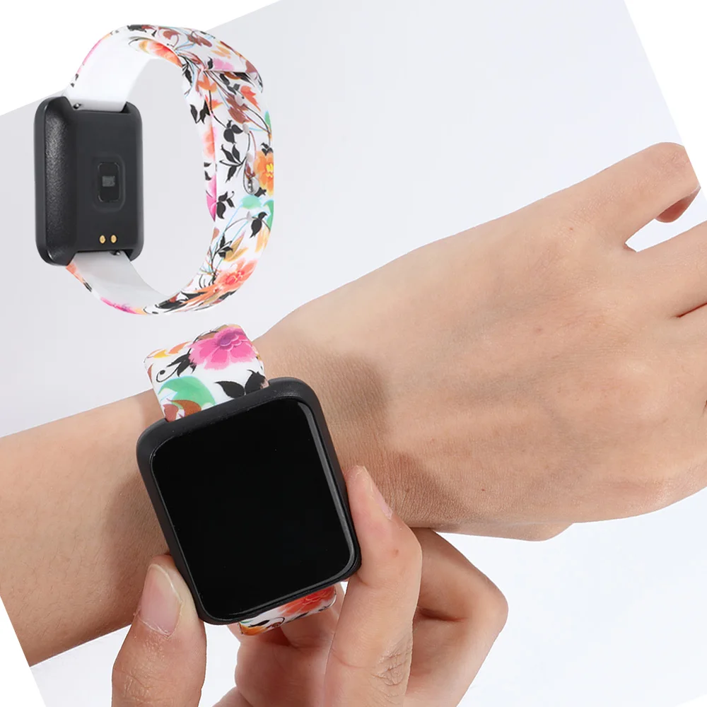 Силиконовый ремешок для Apple watch 1/2/3/4 браслет для спортивных часов для huawei/Withings/samsung передача/Garmin/Amazfit Bip/Pebble/LG ремень