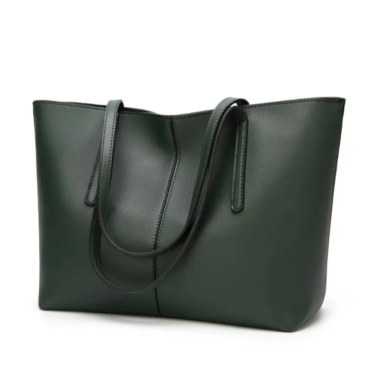 Nieuwe Mode Casual Vrouwelijke Bakken Kwaliteit PU Leer Vrouwen Tas Retro Grote Capaciteit Dames Eenvoudige Winkelen Handtas Nieuwe Mode Casual Vrouwelijke Bakken Kwaliteit PU Leer Vrouwen Tas Retro Grote Capaciteit Dames Eenvoudige Winkelen Handtas