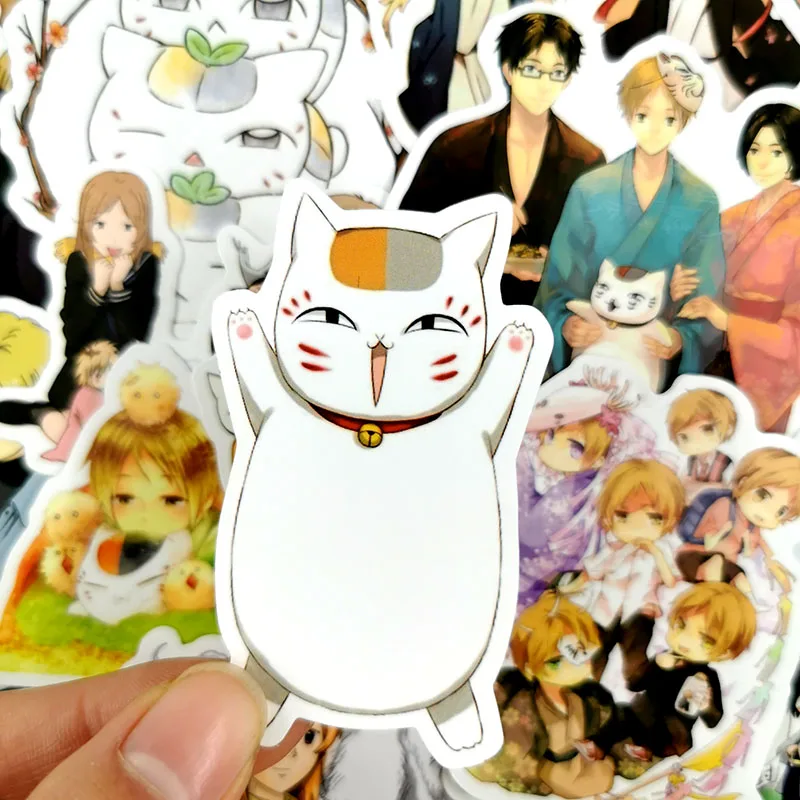50 шт./упак. аниме Стикеры s Нацумэ наклейки Yuujinchou Скрапбукинг Водонепроницаемый граффити Стикеры клей Стикеры для телефона Ноутбук