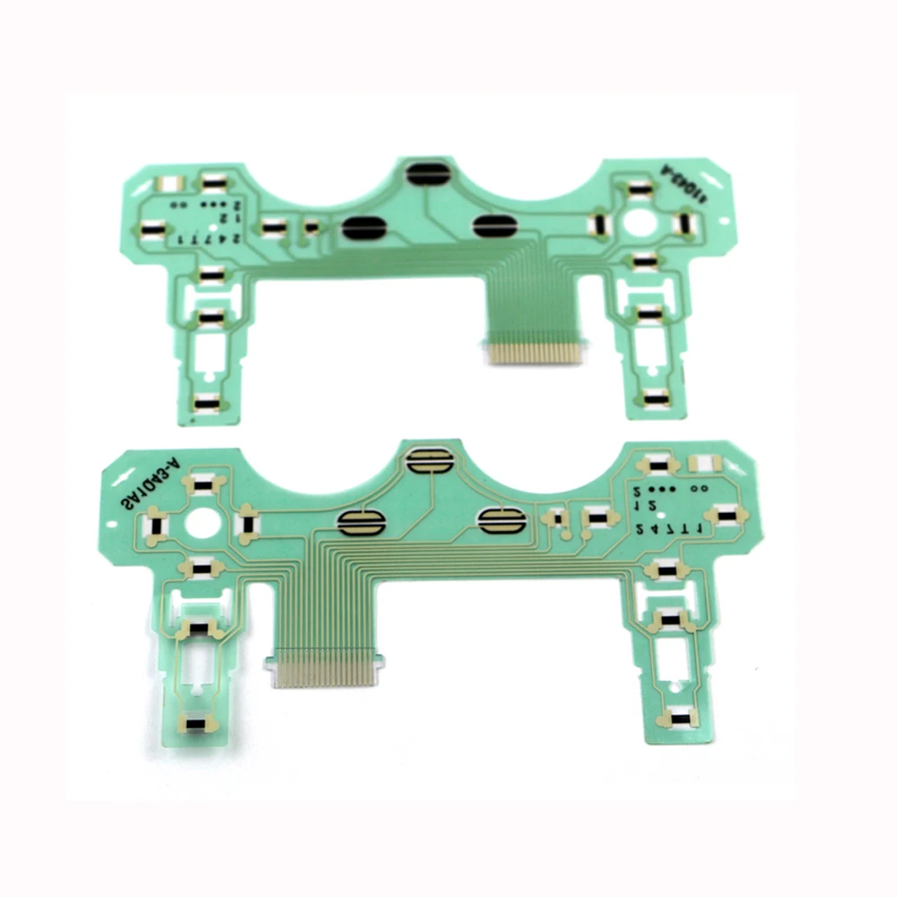 2 Pcs Circuit Board Pcb Ribbon Per Sony Per Ps2 H Controller Conduttivo Film Tastiera Flex Cavo Sa1Q43-A