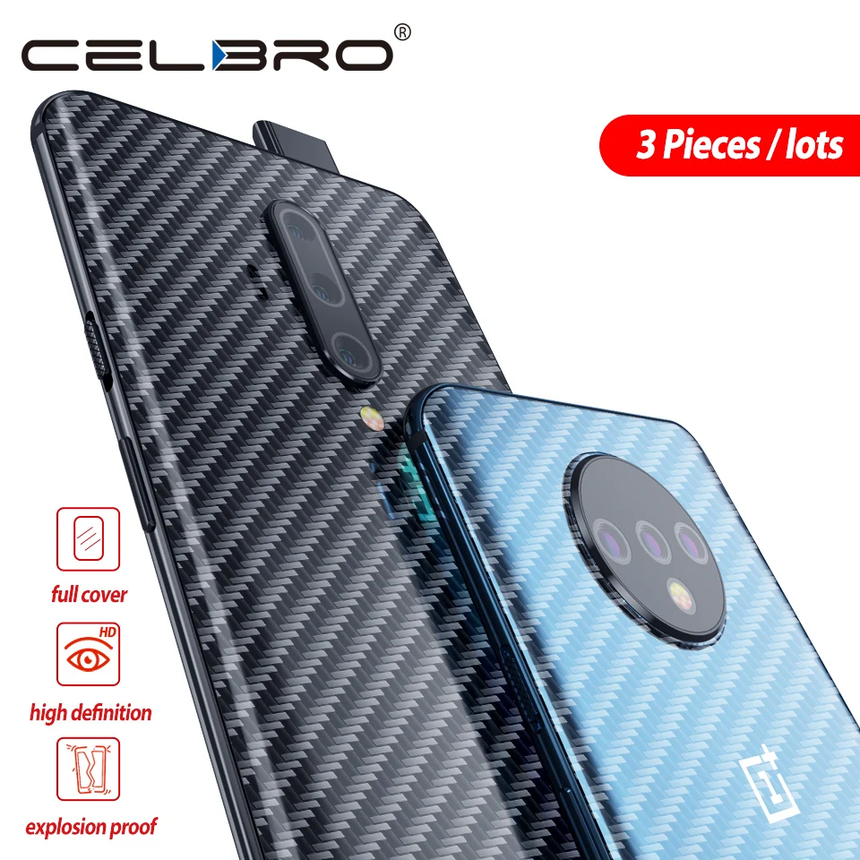 Защитная пленка для OnePlus 7 7T Pro One Plus защитная задней панели из мягкого углеродного