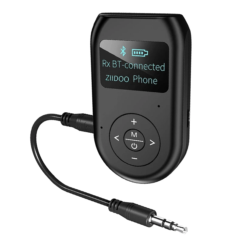 Bluetooth 5.0 Wireless Transmitter and Receiver with Display Sn Low Latency o Adapter for Pc TV | Электроника