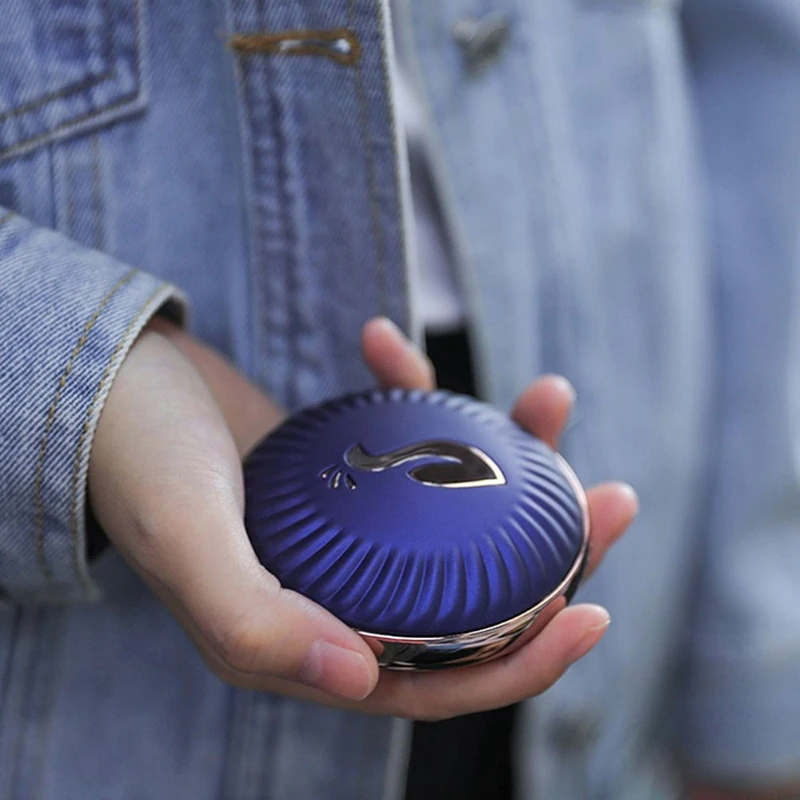 

Creative 2 in 1 Hand Warmer Charging Po Waterless USB Charging Hand Warmer Pebble Mobile Power Perfect Gift