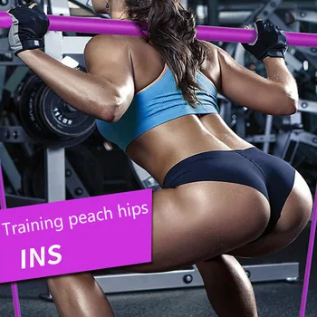 

Pilates Stick Multifunctional Portable Yoga Defend Household Abdomen Female Chest Expander Power Bar Pull Rod Sit-ups