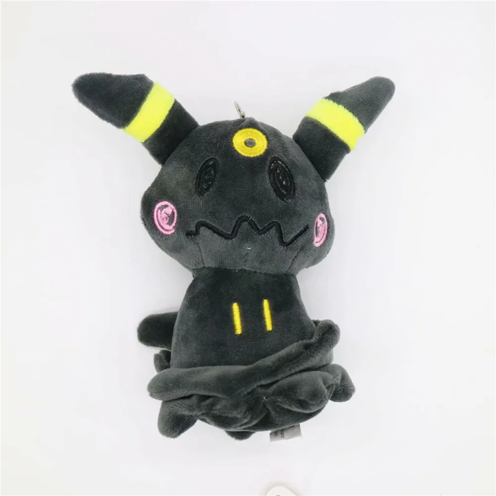 Takara Tomy Pokemon плюшевые 12 см Eevee Sylveon Umbreon Vaporeon Glaceon Espeon подвесные детские игрушки подарок - Цвет: Umbreon