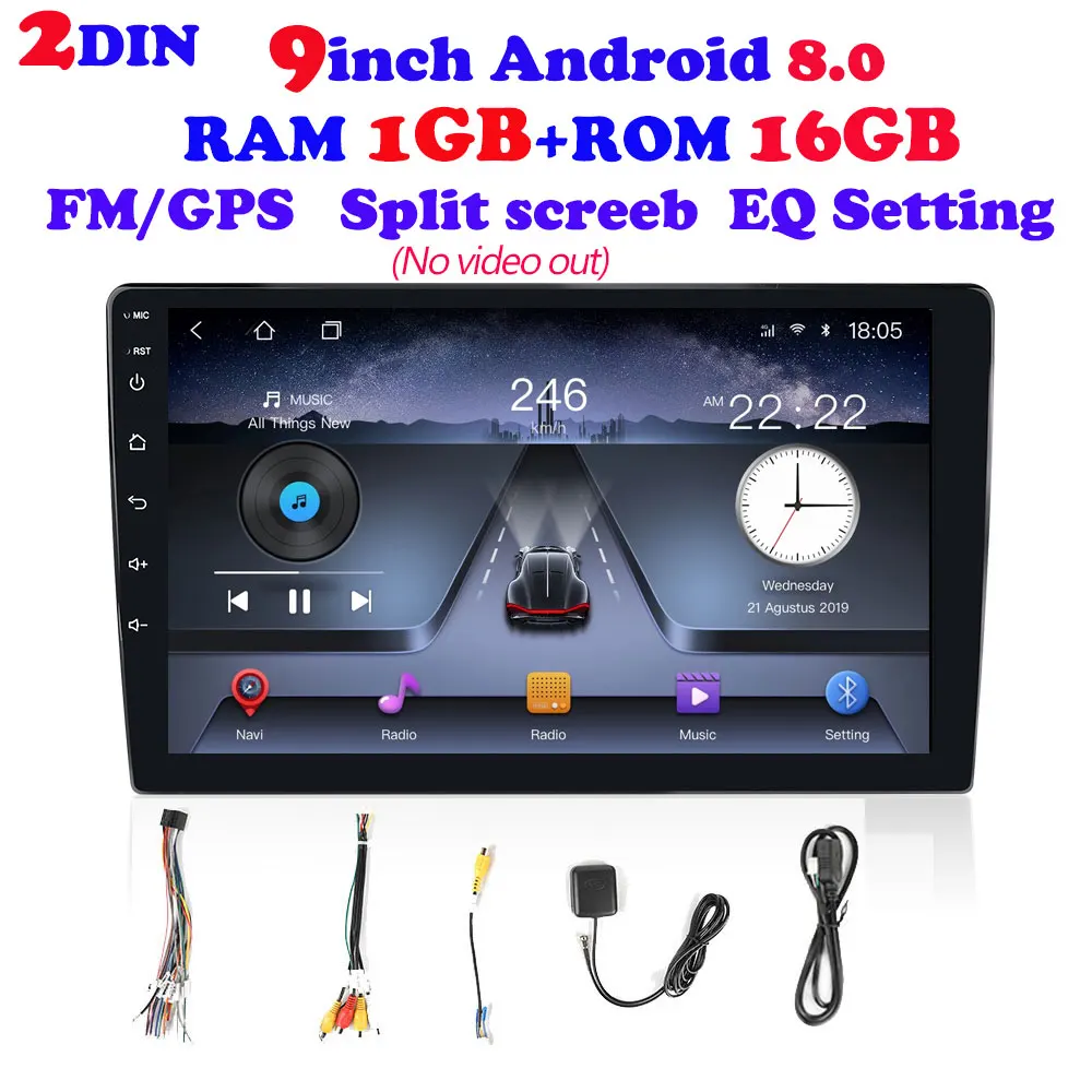 Автомагнитола 2 din 7 'ɹ'' Android мультимедийный плеер GPS WIFI Bluetooth для Toyota Volkswagen