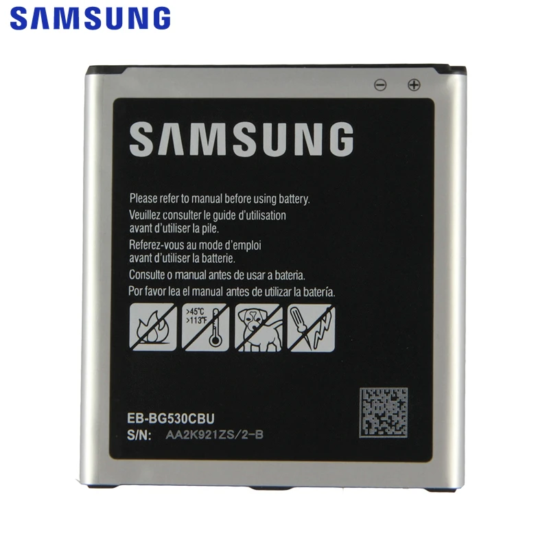 Samsung EB-BG530BBE/CBE/BBU телефон батарея для samsung Galaxy Grand J3 J320F G5308W G530 G530H G531 J5 2600 мАч