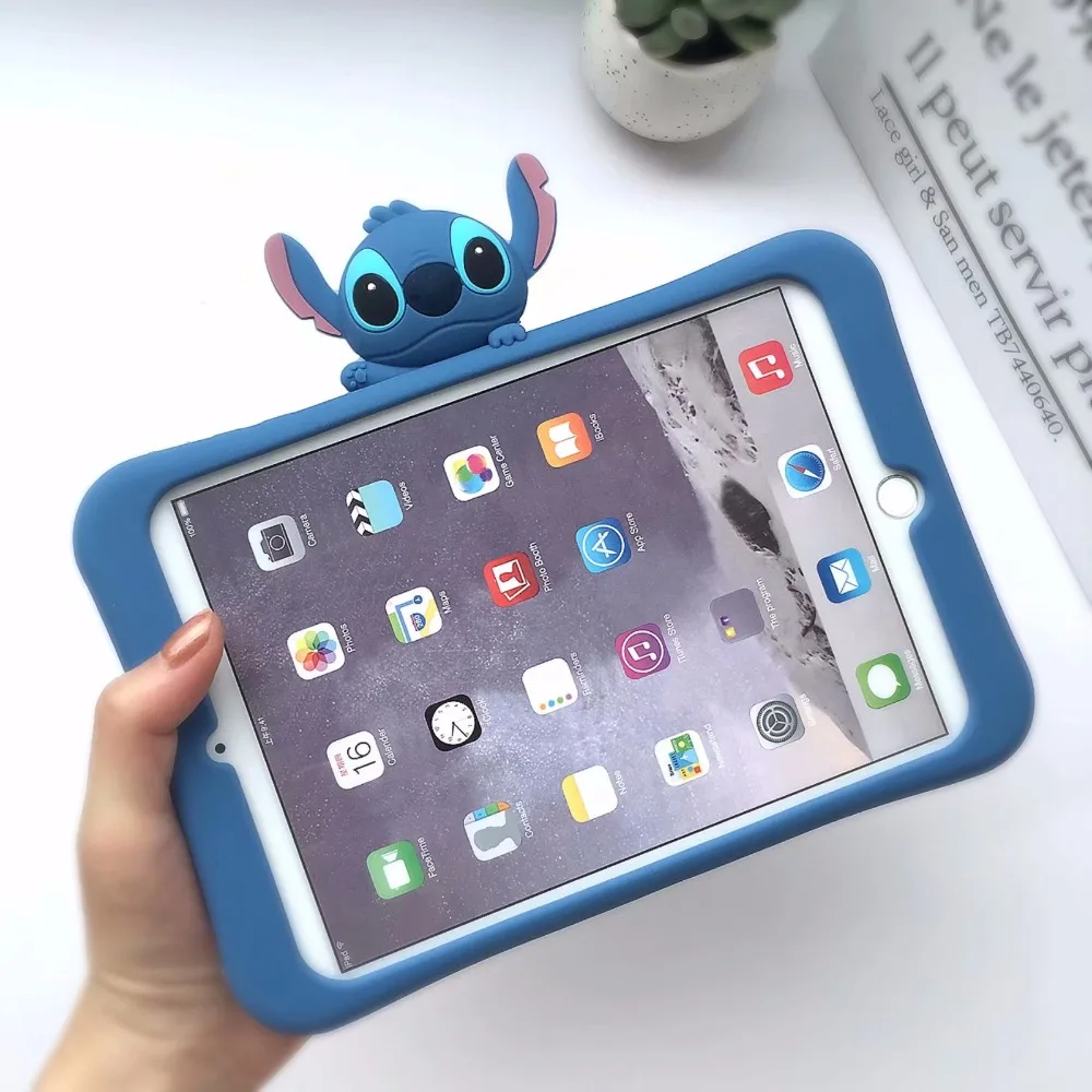 Мультяшный детский силиконовый чехол для IPad 7-го поколения для IPad 10,2, мягкая задняя крышка для нового IPad 10,2, чехол для планшета+ ручка