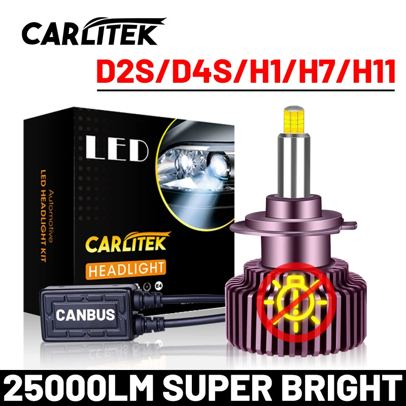 Светодиодсветодиодный лампы для фар H7 LED D2S Canbus 360 Mini H1 H8 HB3 9005 HB4 9006 H11 H9 9012 HIR2 D4S HID Kit