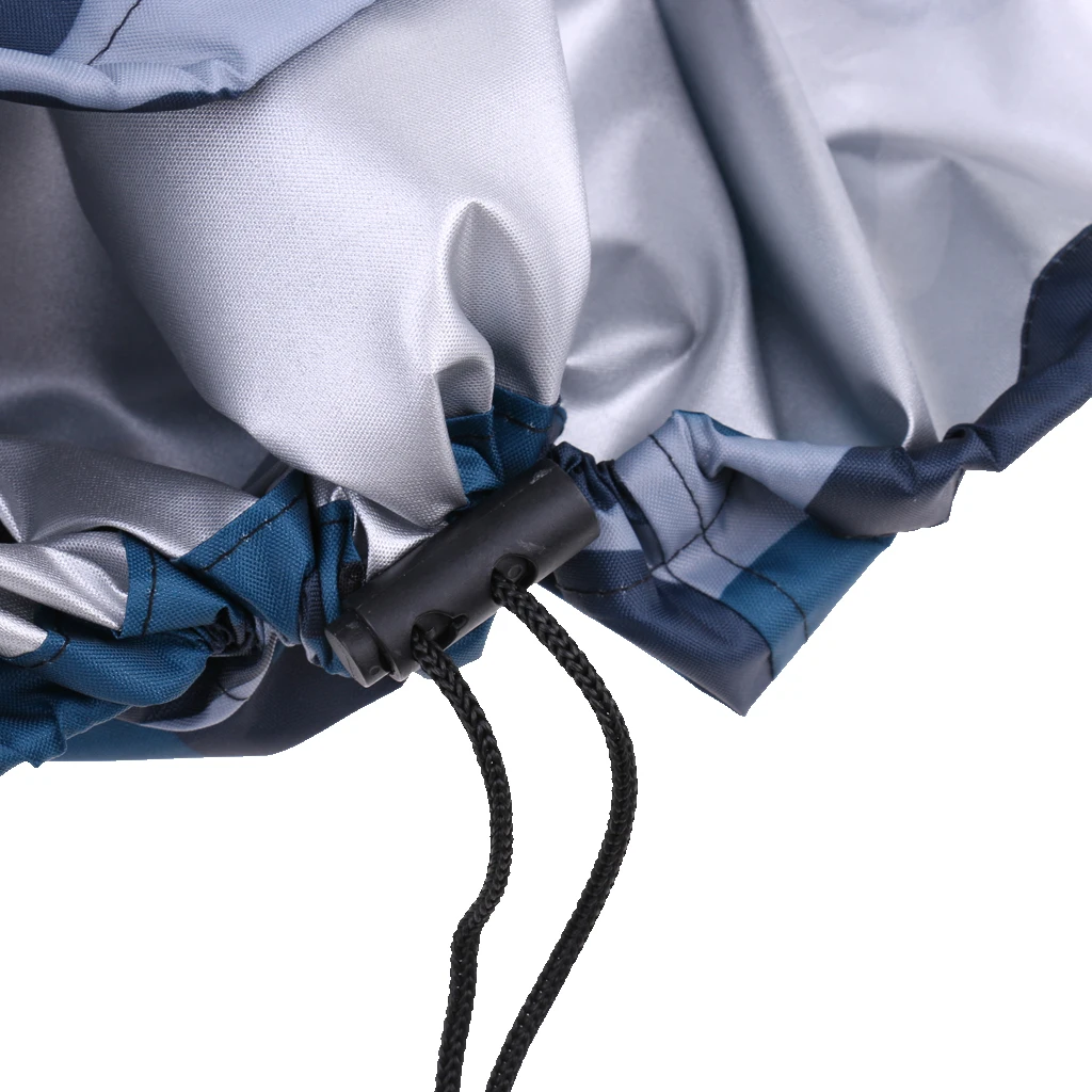 2pcs Outboard Motor Full Cover, Boat Engine Protection Guard Cover, 2-15 HP Engine, Waterproof, Dust-proof, UV Resistance