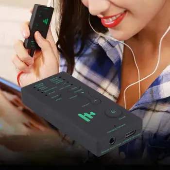 

Audio Card Sound Changer Universal for Live Broadcast Wechat and Sing Phones Tablet PC English Version Change your voice anytime