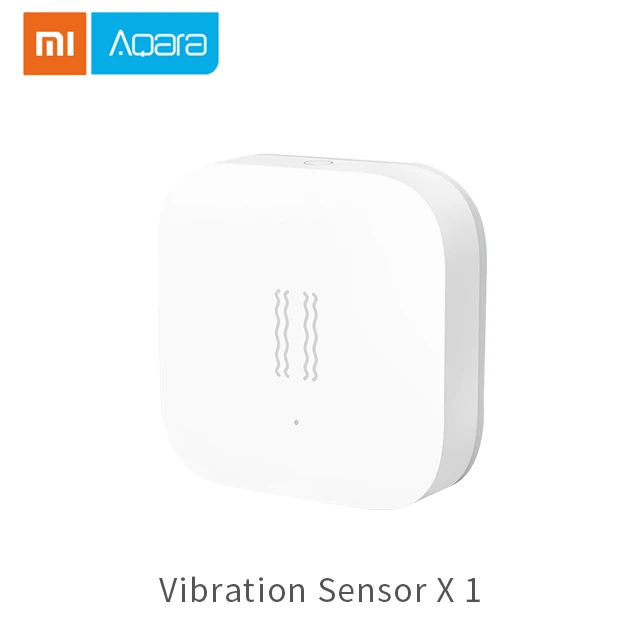 Vibration Sensor Xiaomi Aqara концентратор умный беспроводной переключатель умный дом дверь окно датчик человеческого тела датчик воды датчик температуры и влажности - Цвет: Vibration Sensor