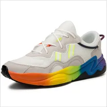 Новые трендовые спортивные мужские кроссовки для бега дышащие спортивные трендовые мужские кроссовки для бега
