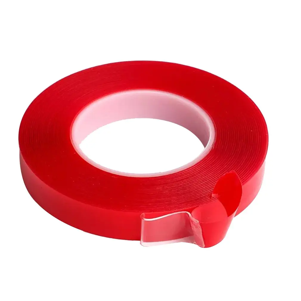 

1 Roll Length 3m Super Double Sided Tape Strong Adhesive Glue Transparent No Traces Sticker for Home Car Bedroom Garden