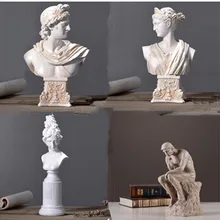 Statues David et Anna, sculptures d'art, décorations d'étude à la maison, modèles d'avatar de personnages(China)