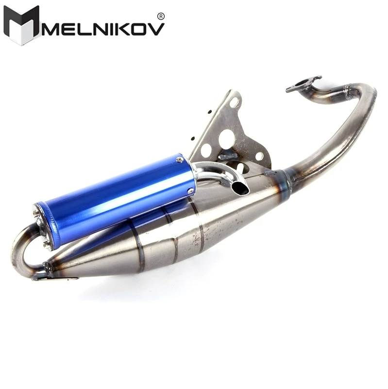 Выхлопной глушитель для скутера Minarelli, 2-х тактный мопед, 1 шт., 40 кВт, JOG JOG50, 3KJ, 3RY, 4JP, 4LV, выхлопная труба для гонок