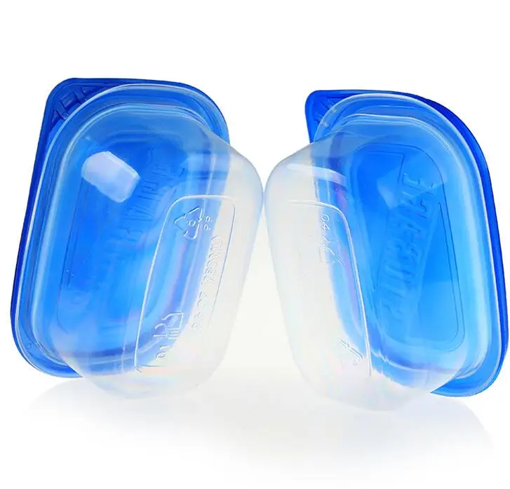 

280ml/709ml 10pcs Rectangle Cake packing box Plastic Disposable lunch box For Wedding Party guest use