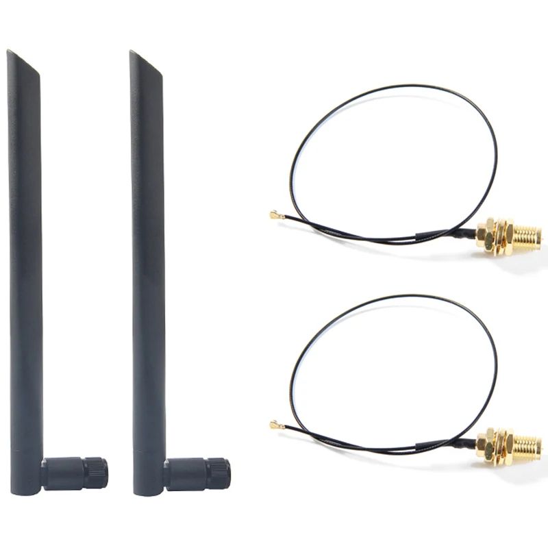 Двухдиапазонный процессор Intel 9260 9260NGW 802.11Ac 1730 Мбит/с WiFi+ Bluetooth 5,0+ 6Dbi M.2 IPEX MHF4 U. Fl RP-SMA Wifi антенна