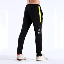 Мужские штаны для бега в стиле пэчворк, фитнес, обувь для бега, штаны с карманами на молнии, спортивные штаны