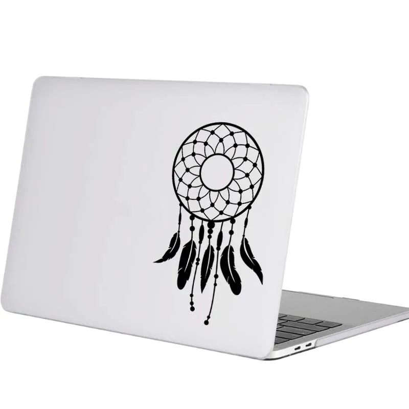 Ловцы снов перо наклейка для ноутбука Macbook Наклейка Pro Air retina 11 12 13 15 дюймов винил Mac поверхность книга кожа ноутбук