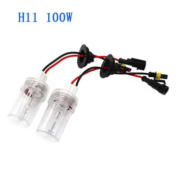 

1 Pair/SET H11/H8/H9 100W Auto Car HID Xenon Headlight Replacement Bulbs Vehicle Bulb Auto Car Headlight Lamp