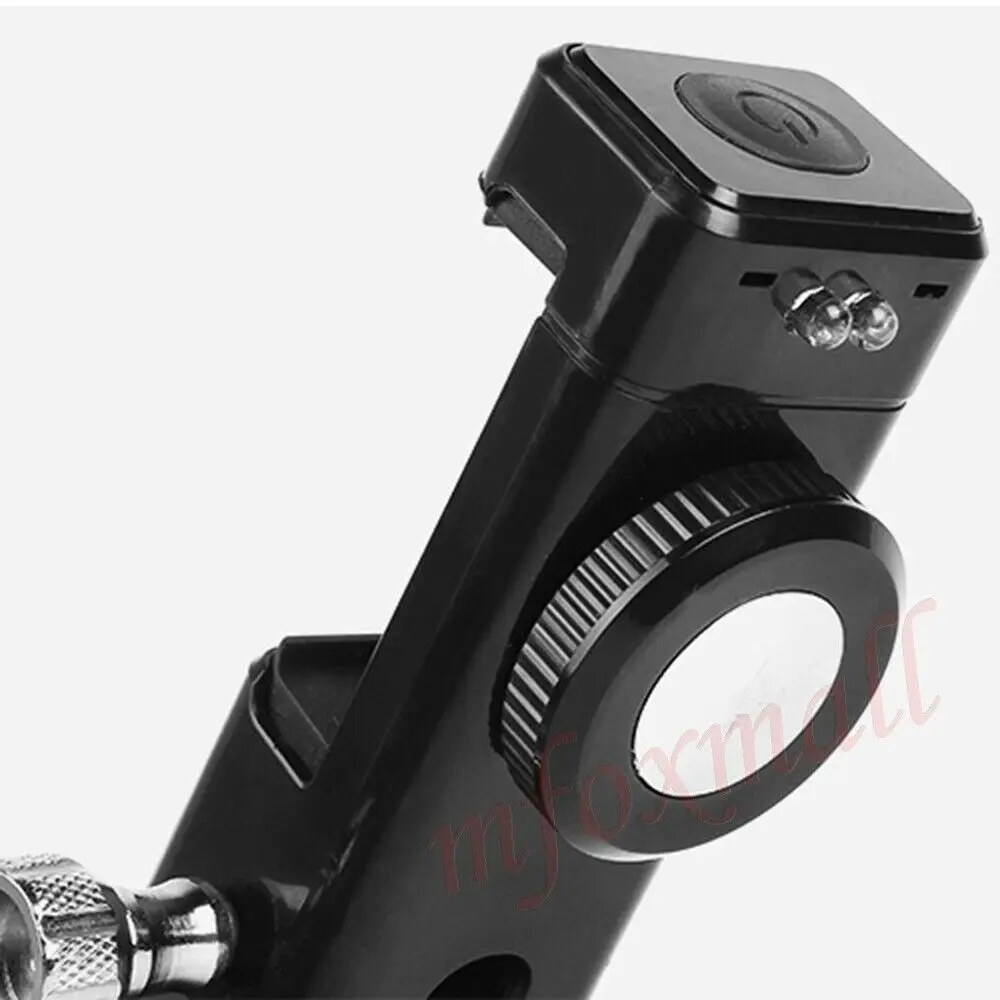 Черный Универсальный держатель для телефона для мотоцикла, gps, MTB, велосипедный держатель для телефона с компасом, аксессуары для мотокросса