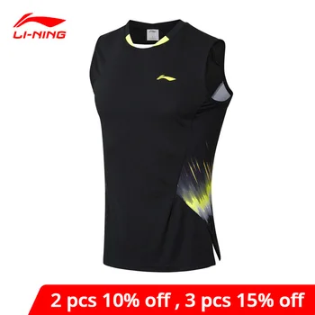

Li-Ning Men Badminton Competition Vest National Team Sponsor Comfort LiNing li ning Breathable Sleeveless T-Shirt AVSN291 MBS078