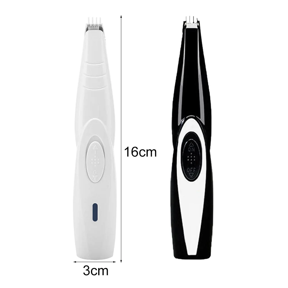 Dog Cat Nail Hair Trimmer Grinder Pet Grooming Tool Electrical Shearing Cutter USB Rechargeable Dog Haircut Paw Shaver Clipper