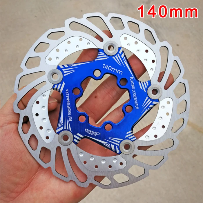 New Mountain Bike Cooling Brake Rotors Down Hill Floating Bicycle Brake Disc XD88