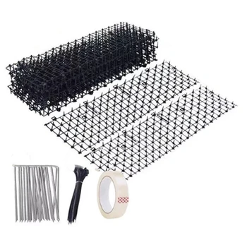 

New Green Gardening Anti Black PP Cat Thorn Cat Dog Mosquito Repellent Nail Cats and Dogs Repellent Mat