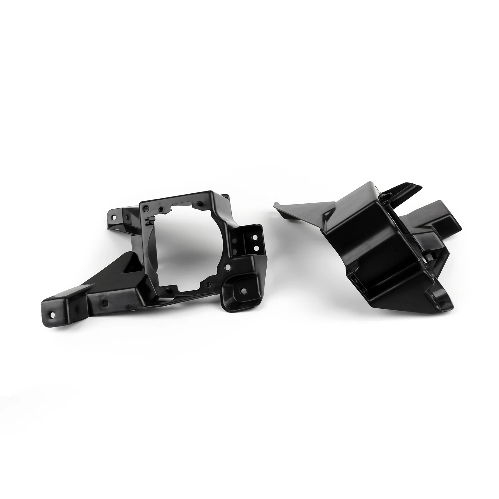 Areyourshop 2X черный противотуманный фонарь DRL кронштейн лампы левый и правый для Ford Fusion/Mondeo 2013- Противотуманные фары кронштейн автомобильные аксессуары