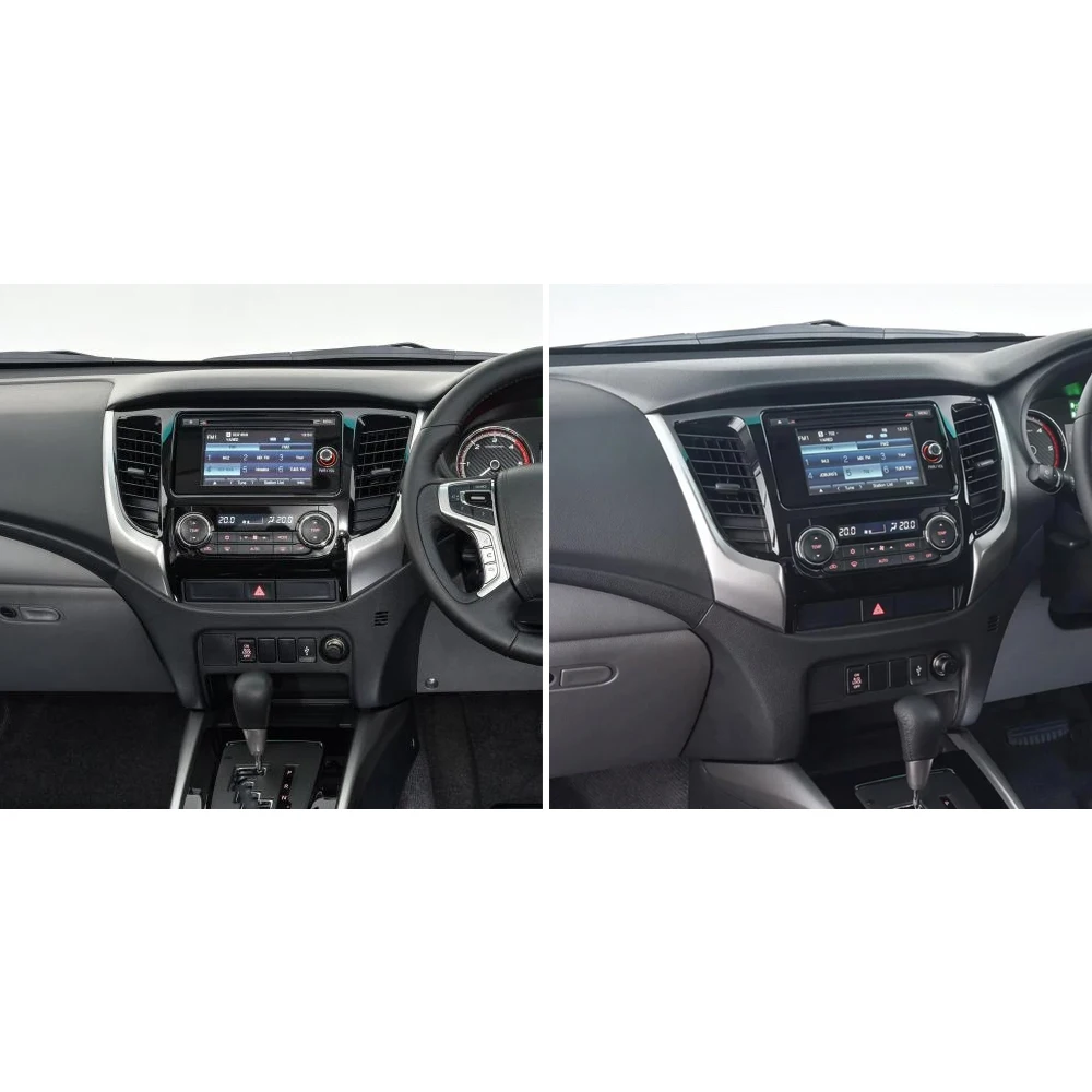 Sinosmart Android 8,1 Автомобильный gps навигатор для Mitsubishi Triton Ручной Авто/AC L200 ASX 2010- радио 2din 2.5D ips/QLED экран