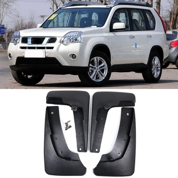 

Set Molded Car Mud Flaps For Nissan X-Trail T31 2008-2013 Xtrail Splash Guards Mud Flap Mudguards Fender 2009 2010 2011 2012