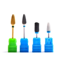 Фрезер для маникюра, керамические фрезы для ногтей, фрезы для педикюра, фрезы для пилок для ногтей, фрезы для маникюра, инструменты для дизайна ногтей