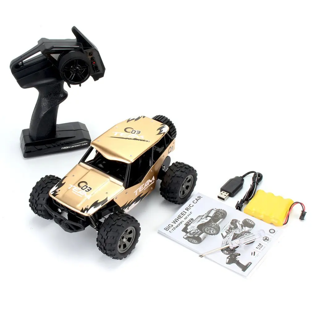 Yellow 1:18 RC большой ножной автомобиль грузовик 2,4 г дистанционное управление внедорожный гусеничный автомобиль модель RTR игрушка для детей подарок 8288A - Цвет: Yellow
