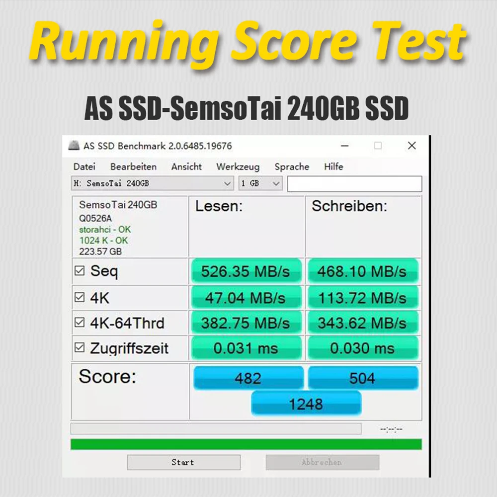 SemsoTai SSD 120 ГБ 240 480 960 hdd 2 5 жесткий диск Sata 3 0 6 ГБ/сек. 500 Гб твердотельных