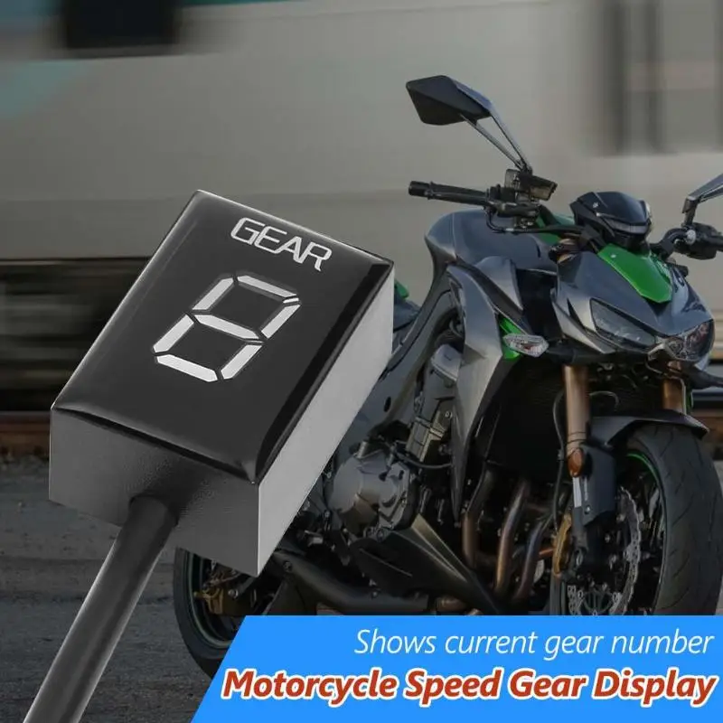 VODOOL мотоцикл Ecu прямое Крепление 1-6 скорость шестерни дисплей индикатор номер скорость метр/Тахометр сигнал для Honda/для Kawasaki