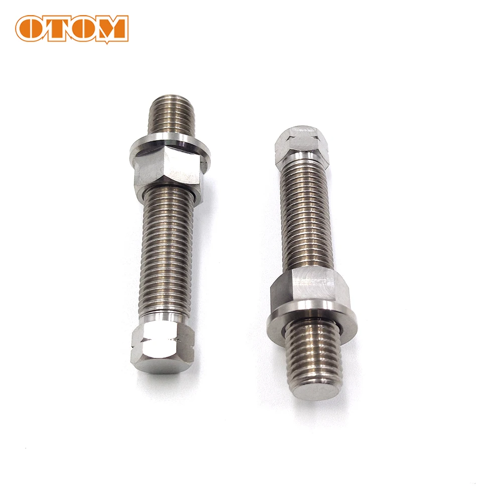 OTOM Titanium Alloy Chain Adjuster Bolt M8 M10 Motocross Dirt Bike For KTM HONDA KAWASAKI SUZUKI YAMAHA