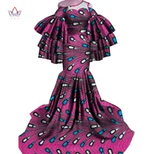 Платье Горячая Vestidos Дашики женское платье хлопок Принт традиционная африканская одежда рыбий хвост и земля одежда для женщин WY4336