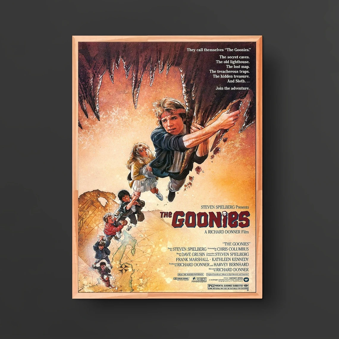 

Постер классического фильма «гооны», Настенная картина, украшение для дома (без рамки)