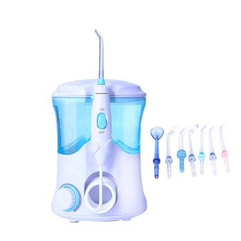

ABRA-Water Dental Flosser Oral Dent Jet Multifunctional Irrigator Dental Care Kit Teeth Cleaner Water Pick with 7 Nozzles US Plu