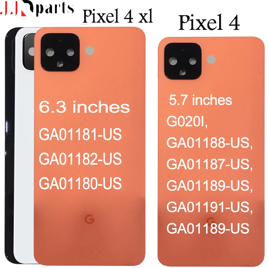 Для Google Pixel 4 Задняя крышка батареи Корпус чехол запасные части с камерой для Google Pixel 4 xl крышка батареи