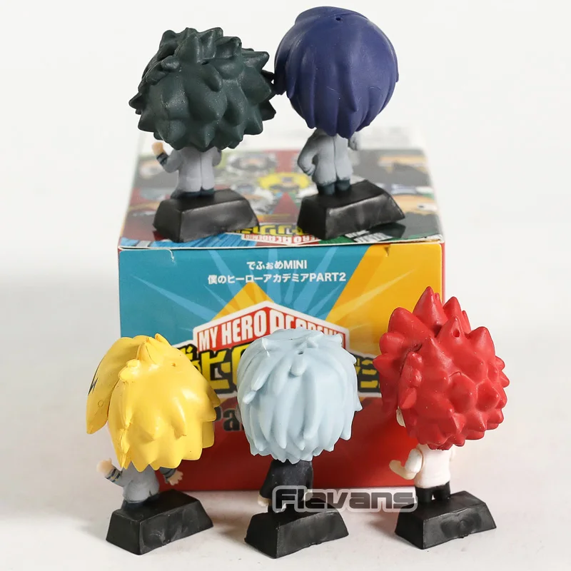 My Hero Academy Izuku Midoriya Katsuki Bakugo Ochaco Uraraka Shota Aizawa Tomura Shigaraki Q Ver мини-фигурки из ПВХ набор игрушек