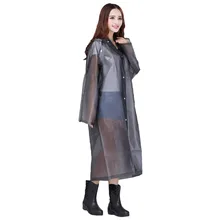 Открытый Унисекс дождевик прозрачный ЭВА-Пластик Многоразовые Путешествия Водонепроницаемый Кемпинг пончо с капюшоном крышка безопасности первой помощи