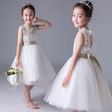 Детские хлопковые платья с цветочным рисунком для девочек; летняя одежда; платья для девочек