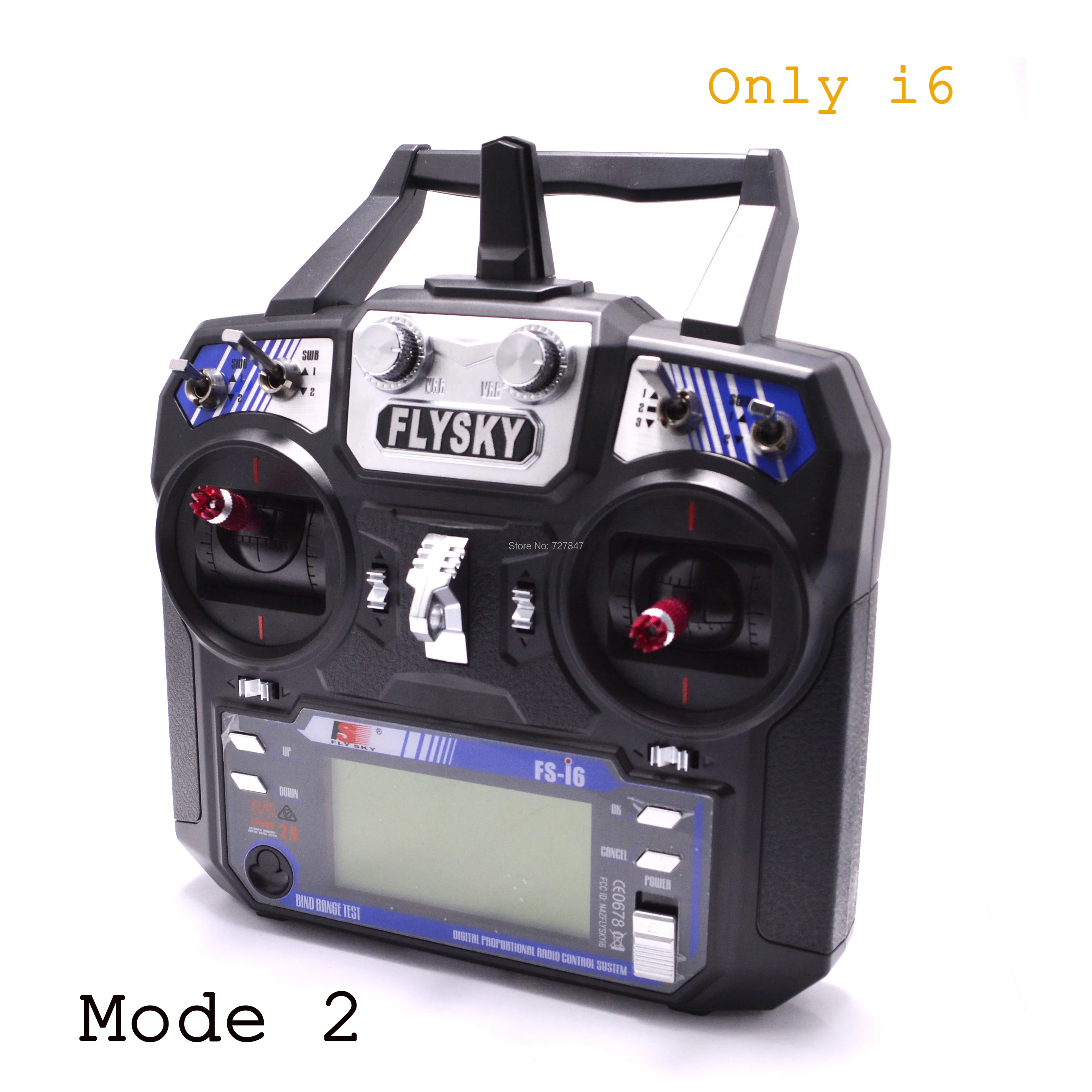 Радиоприемник FLYSKY передатчик AFHDS 2 4G 6CH iA6B X6B A8S R6B iA10B RX2A|control break|control f4control stick |