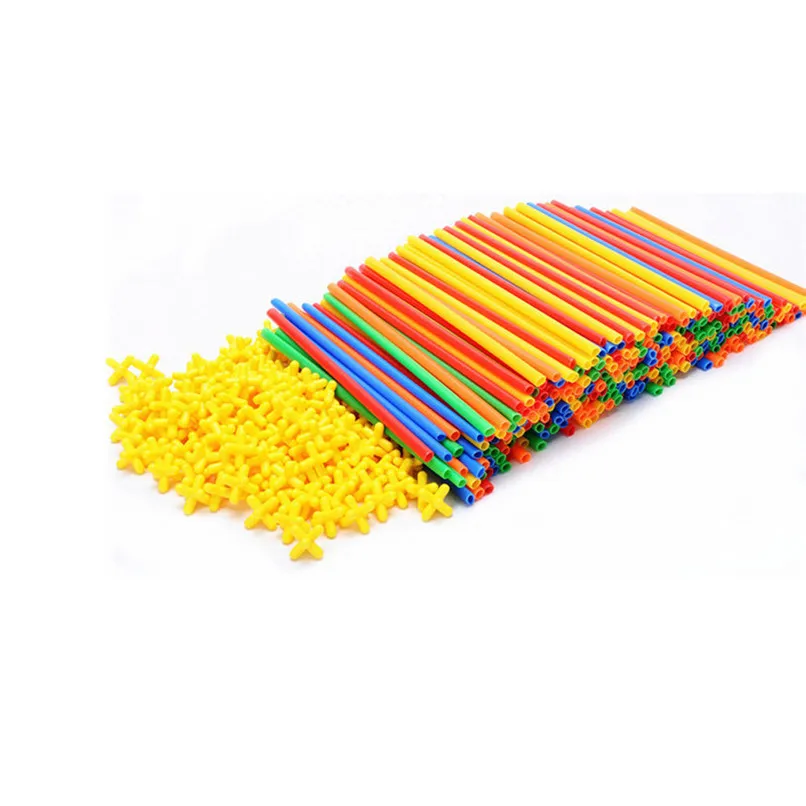 200PC Развивающие игрушки 4D трубы строительные блоки для детей DIY сборка туннель из труб модель juegos didacticos infantiles 30N14 - Цвет: 200PC